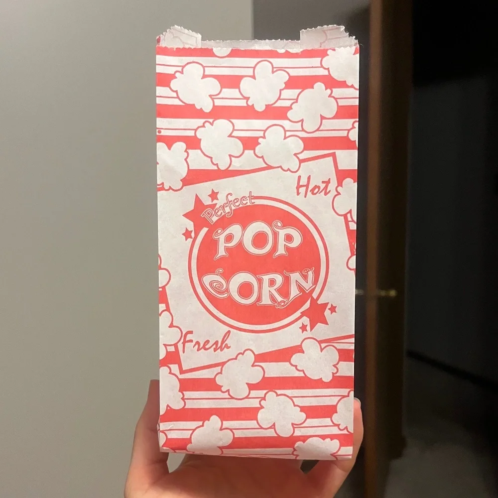 Movie Night Popcorn Bags – Single Serving (50 Per Pack)